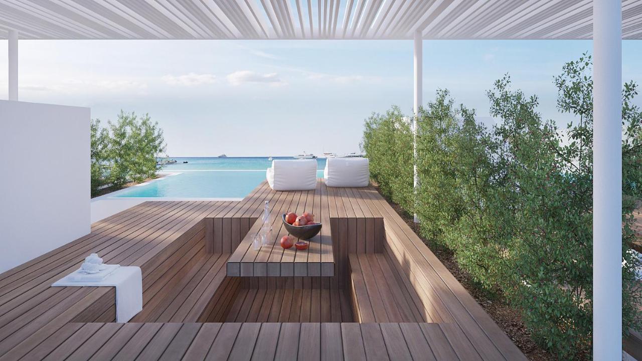 Mykonos Dove Beachfront Hotel Platys Gialos  Ngoại thất bức ảnh