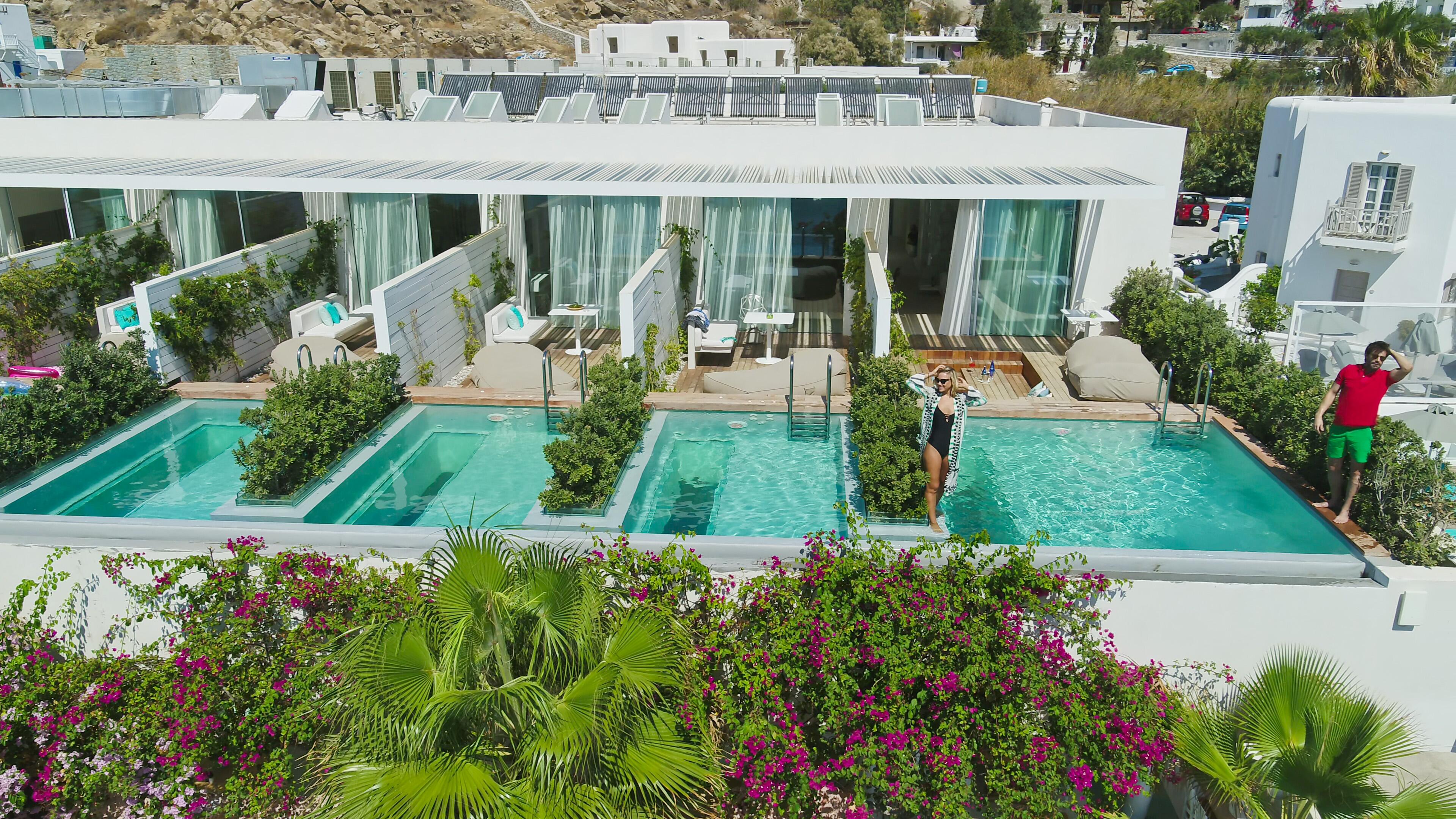 Mykonos Dove Beachfront Hotel Platys Gialos  Ngoại thất bức ảnh