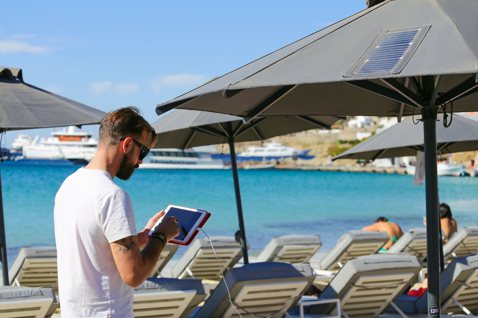 Mykonos Dove Beachfront Hotel Platys Gialos  Ngoại thất bức ảnh
